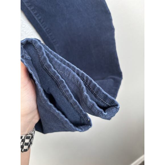 Old‎ Navy Women's Corduroy Pants Navy Blue Straight Leg Size 10 Regular Low Rise - Picture 4 of 10
